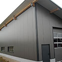 Wandverkleidung, Graualuminium, RAl-Farbe 9007
