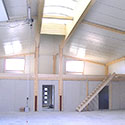 Wandverkleidung, Reinweiß, RAl-Farbe 9010
