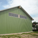 Wandverkleidung, Resedagrün, RAl-Farbe 6011