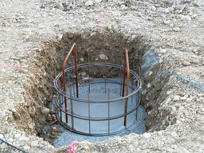 Bohrfundament