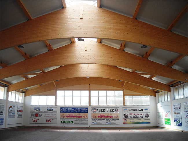 Binderkonstruktion mit Sandwich