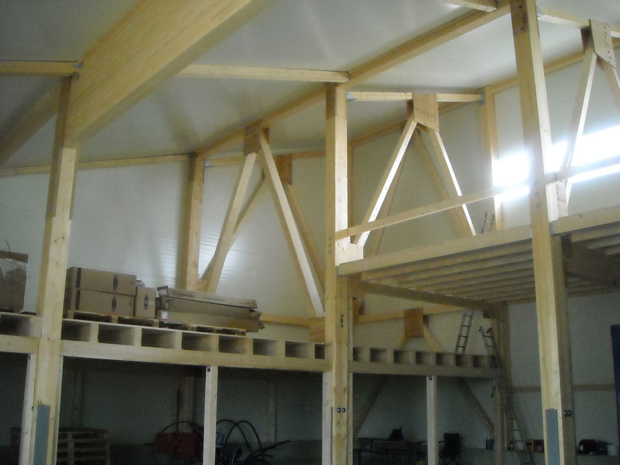 Zwischendecke als Bühne