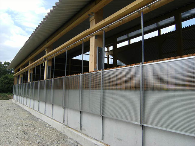 Hubfenster mit Stegplatten-Motor