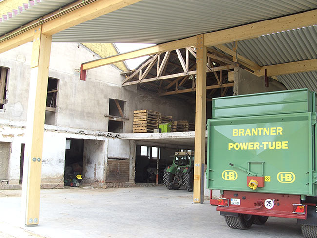 Flexibel Anbau an Bestand