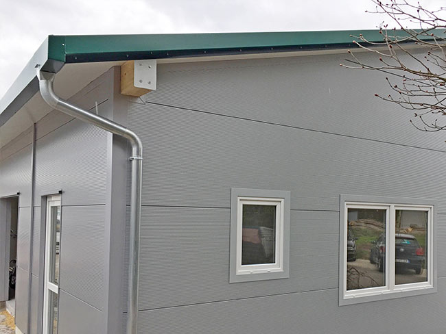 Dausch - Plus - Ausführung: Dach in moosgrün