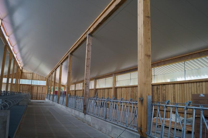 Gedämmte Dachkonstruktion Innen